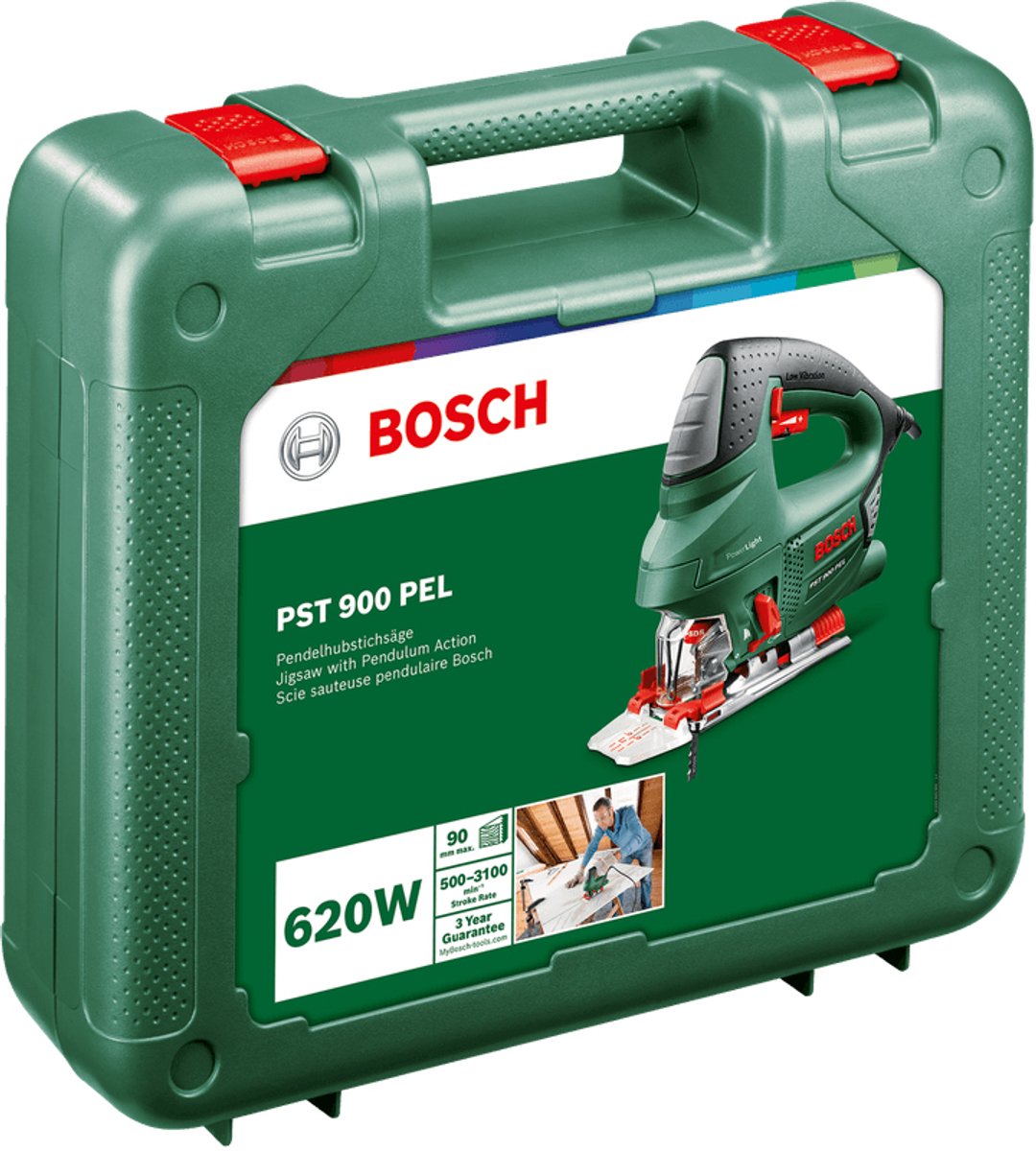 Bosch PST 900 PEL decoupeerzaag - op snoer - 620 Watt