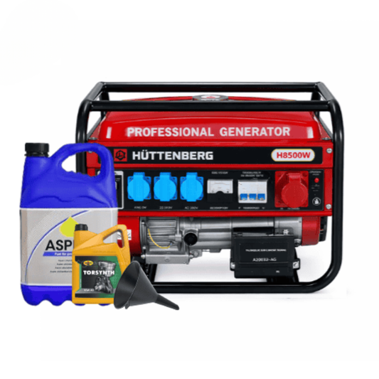 Hüttenberg H8500W Stroomgenerator E-start Pakket