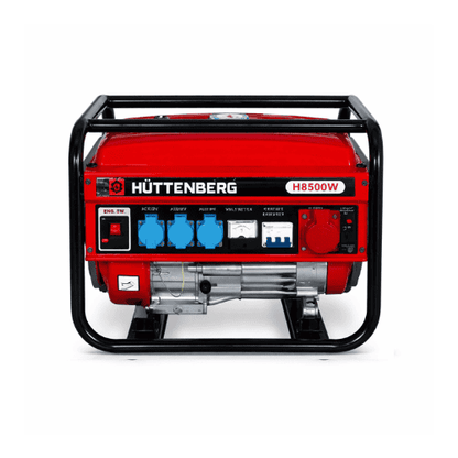 Huttenberg H8500W Benzine Generator 2.5KW vooraanzicht