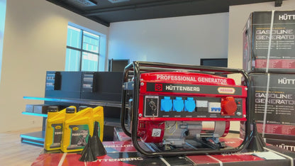 Huttenberg stille generator aggregaat 2.5 kW – benzine